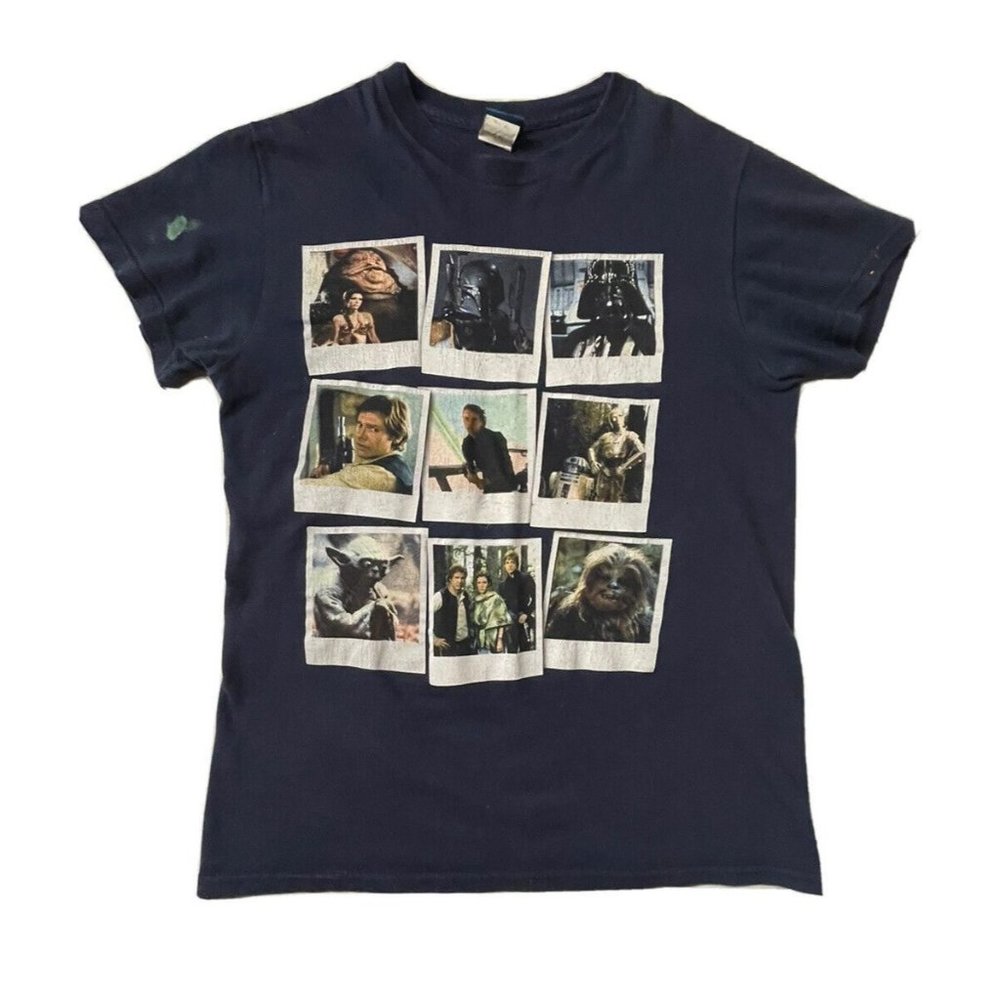 *OFFICIAL* Vintage Star Wars Return Of The Jedi T-Shirt Size Small - Lucas Film
